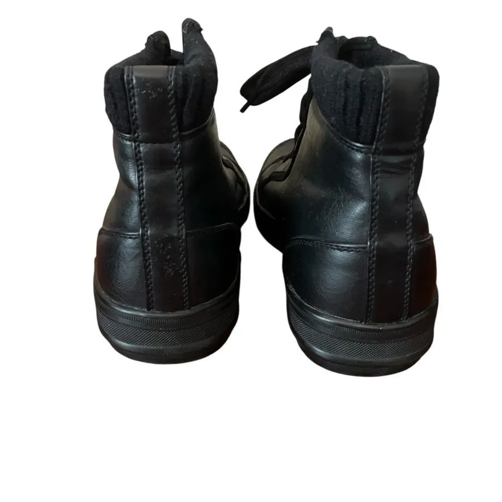 Helix Black High-Top Sneakers Men’s Size 9